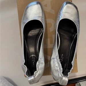 Rag & Bone Silver Flats